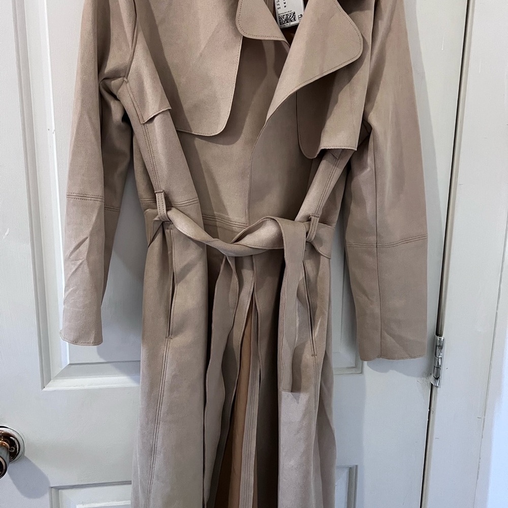 H&M Classic Beige Trench Coat